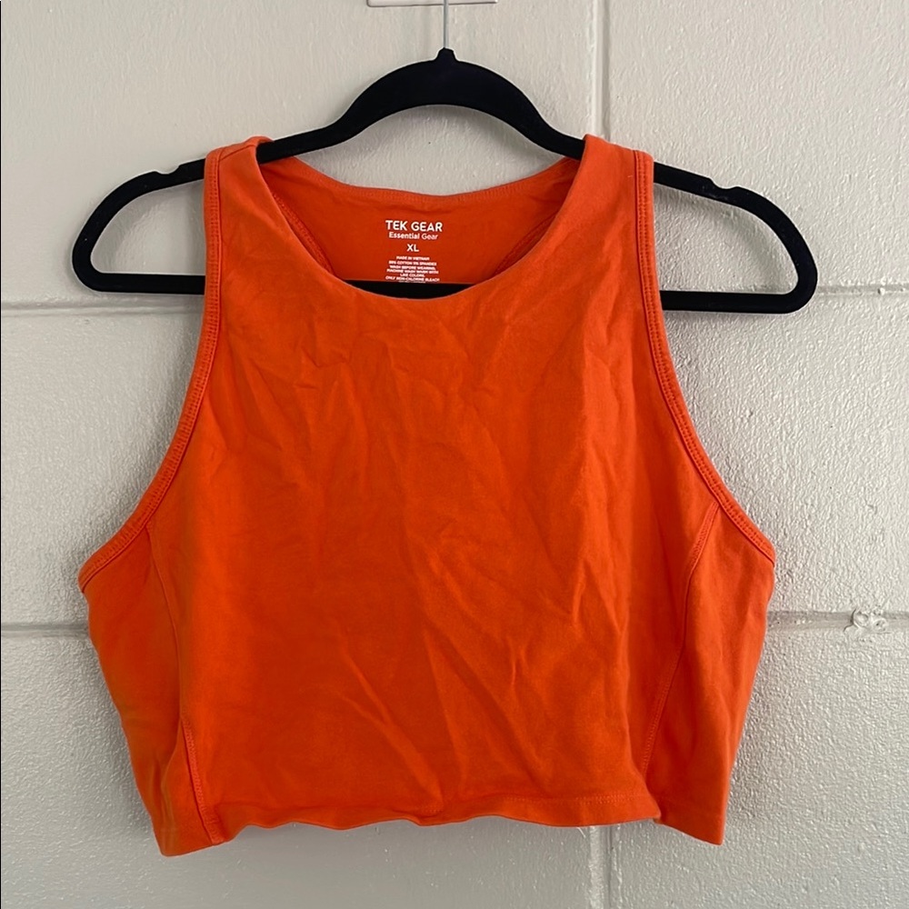 Tek Gear Women's Orange Tank Top